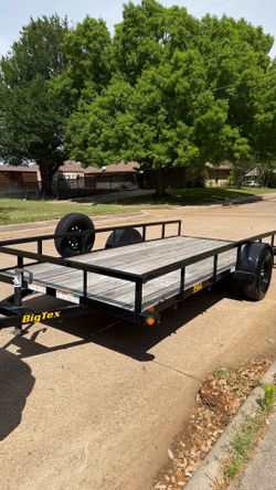 2023 Big Tex Trailers 35SA-14x77 Polaris Ranger Honda outlander