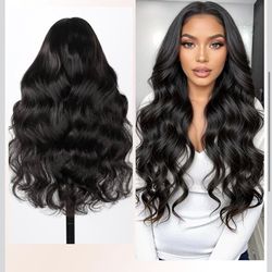 🔥Brand new 🔥 Glueless Wigs Human Hair Pre Plucked Pre Cut Upgraded Ear-to-Ear 13x6 Lace Front Wigs Human Hair 210%Density Wear and Go Glueless Wigs 