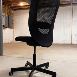 IKEA FLINTAN Office Chair without Armrests Black