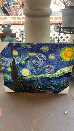 Framed art Starry Night New