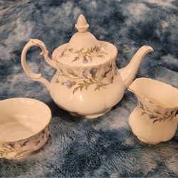 Royal Albert Brigadoon Bone China Tea Set