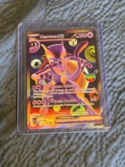Mewtwo EX 30th Anniversary Card