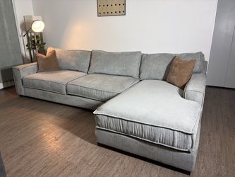 Grey sectional