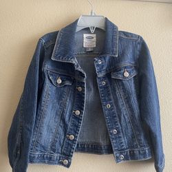 Girl 5T Denim jacket Old Navy