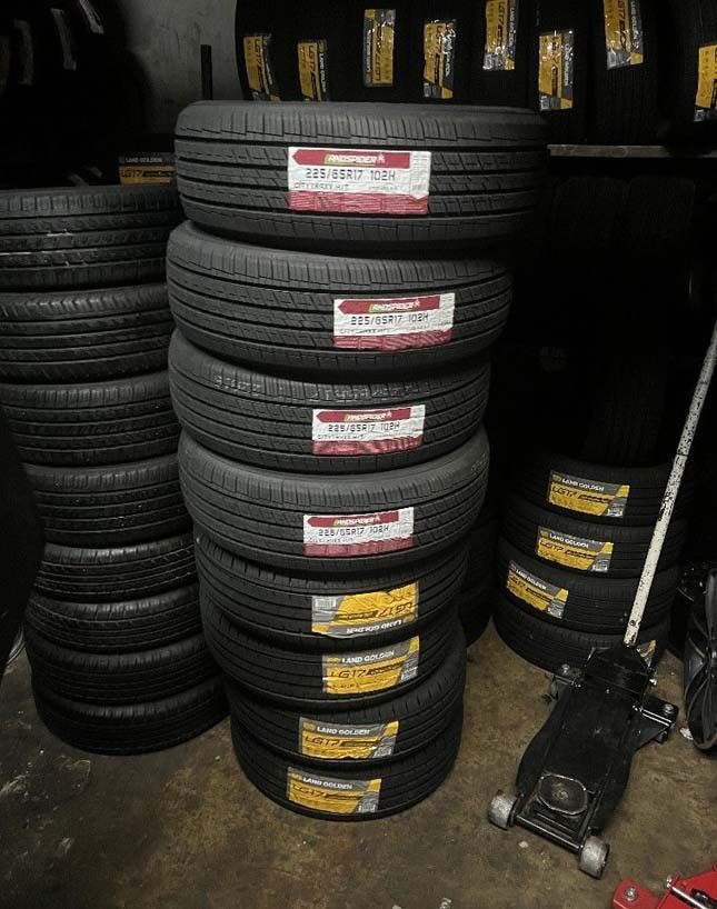 4 Brand New Tires 225/65/17 Land Golden Land Spider Tires