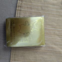 Pokemon Japanese 25th Anniversary Golden Pikachu Deck 64 Sleeves Sealed New