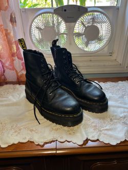 Dr Marten Jadon III Boot Pisa Leather Platforms Men's