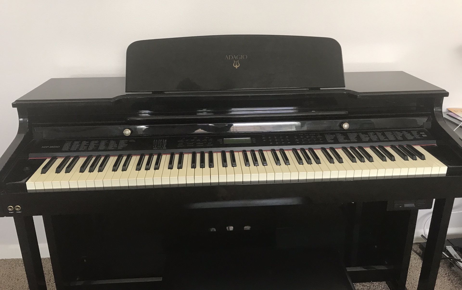 Adagio 8834D Digital Mini Grand Piano