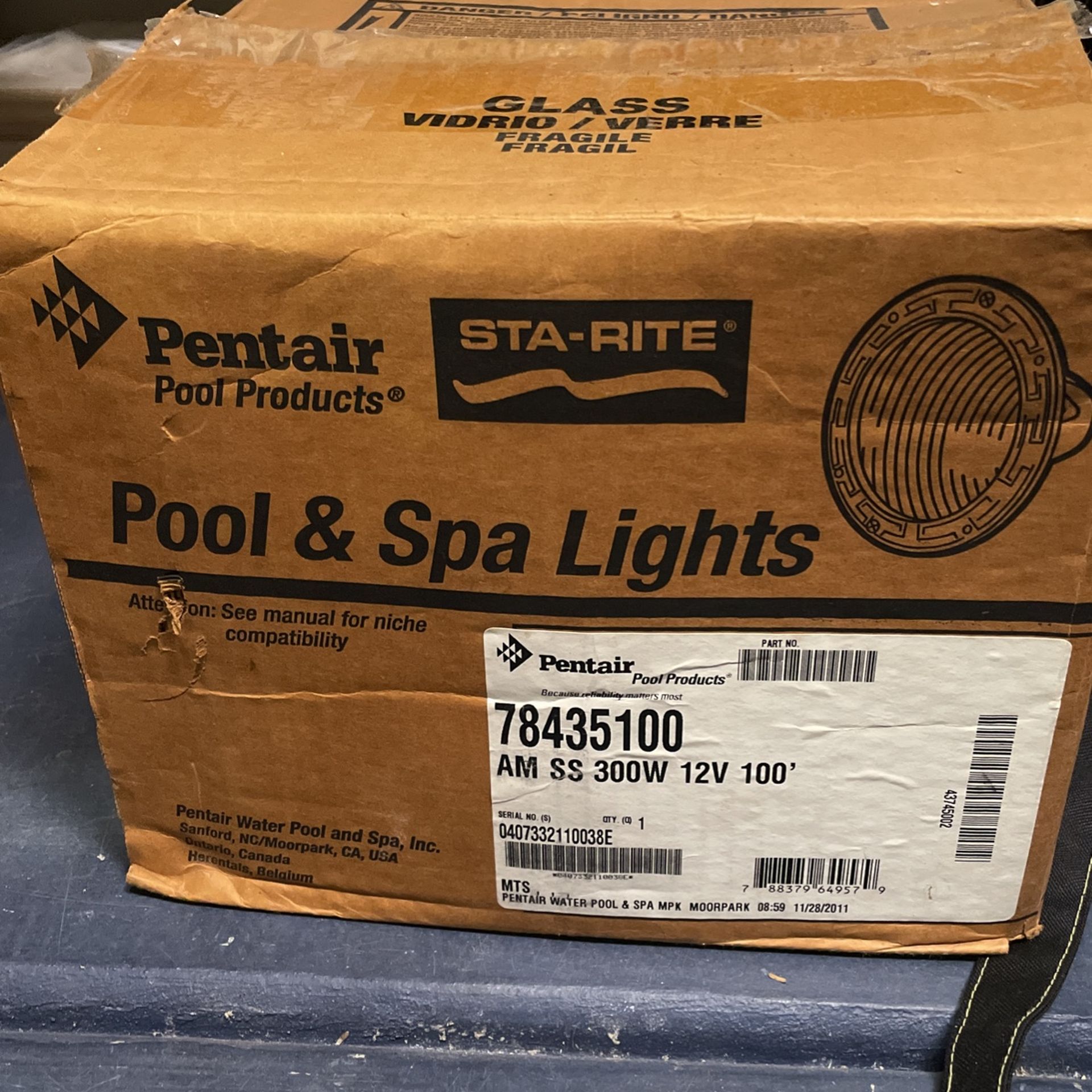 Amerlite Pentair Halogen Pool Light