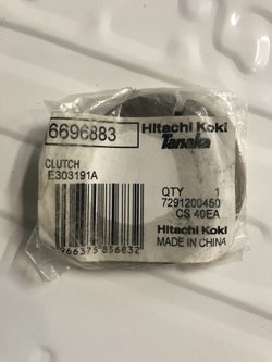 Hitachi chainsaw clutch