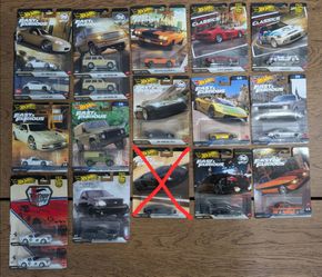 Hotwheels for trade