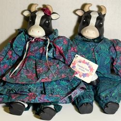 Ganz Country Folk Cow Couple