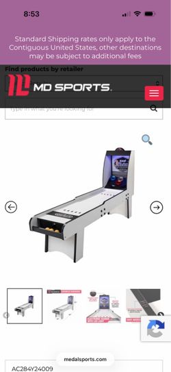 Md Sports 84 inch roll and score game table