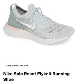 Nike Epic React Flyknit Running Shoe