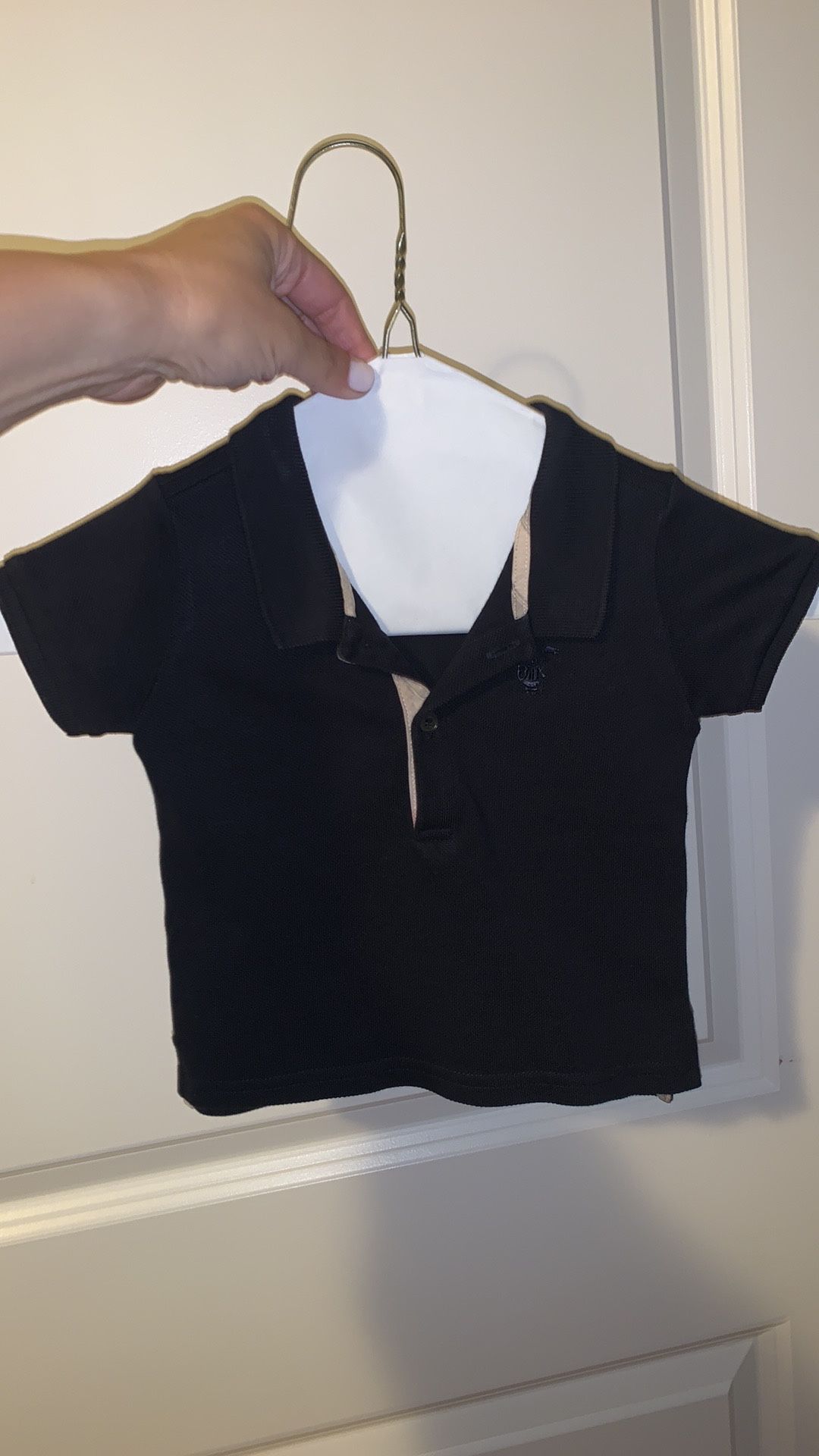 Burberry Baby Polo Navy 