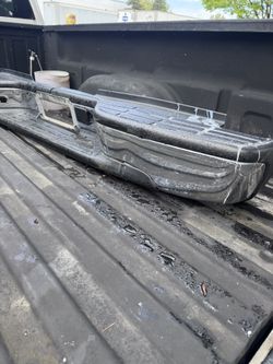 2003 Chevrolet Silverado Stock Rear Bumper