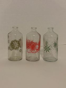 3 Vintage Bud Vases