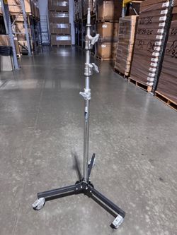 Avenger 8' Foot Roller Stand 17 w/ Folding Base Chrome-Plated