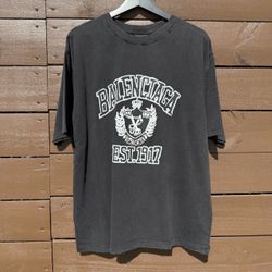 Balenciaga Est. 1917 College Crest T-Shirt