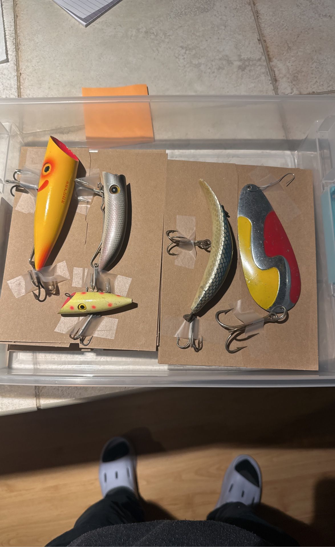 Lot Of 11 Vintage Fishing Lures