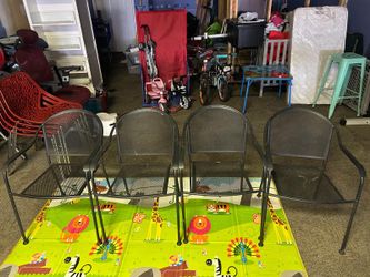 Indoor Outdoor  Metal Chairs 