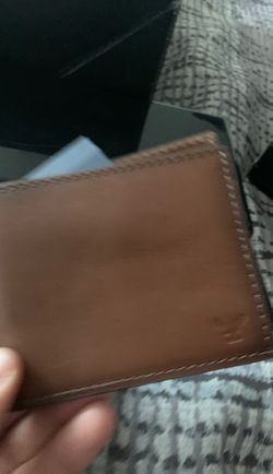 Leather wallet AEO