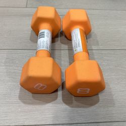 8lbs Dumbells Set