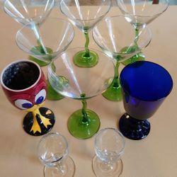 Fancy Stemware Glasses Goblets