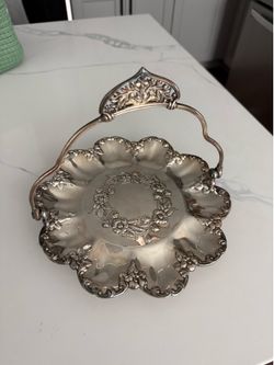 Antique serving tray