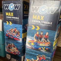 WOW Sports 1-3 Person Max Towable