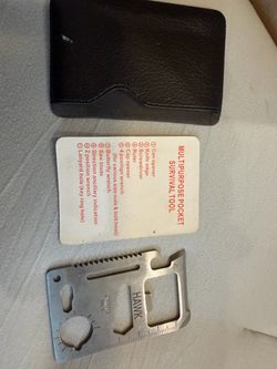 MULTIPURPOSE POCKET SURVIVAL Tool