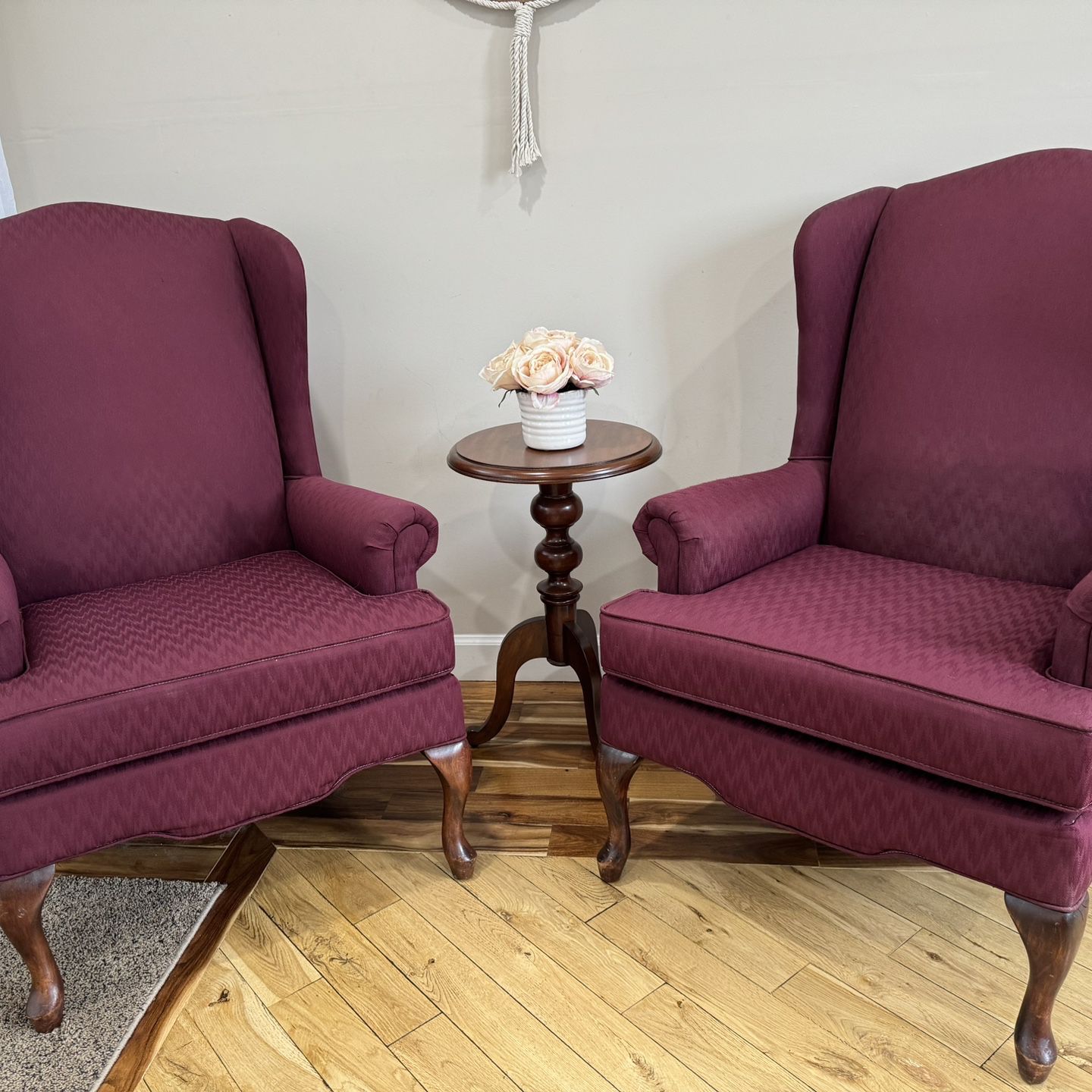 2 Wing Chairs -$75.00 Each 