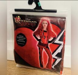 Disney Descendants 4: The Rise Of Red Halloween Costume Size Medium 8-10