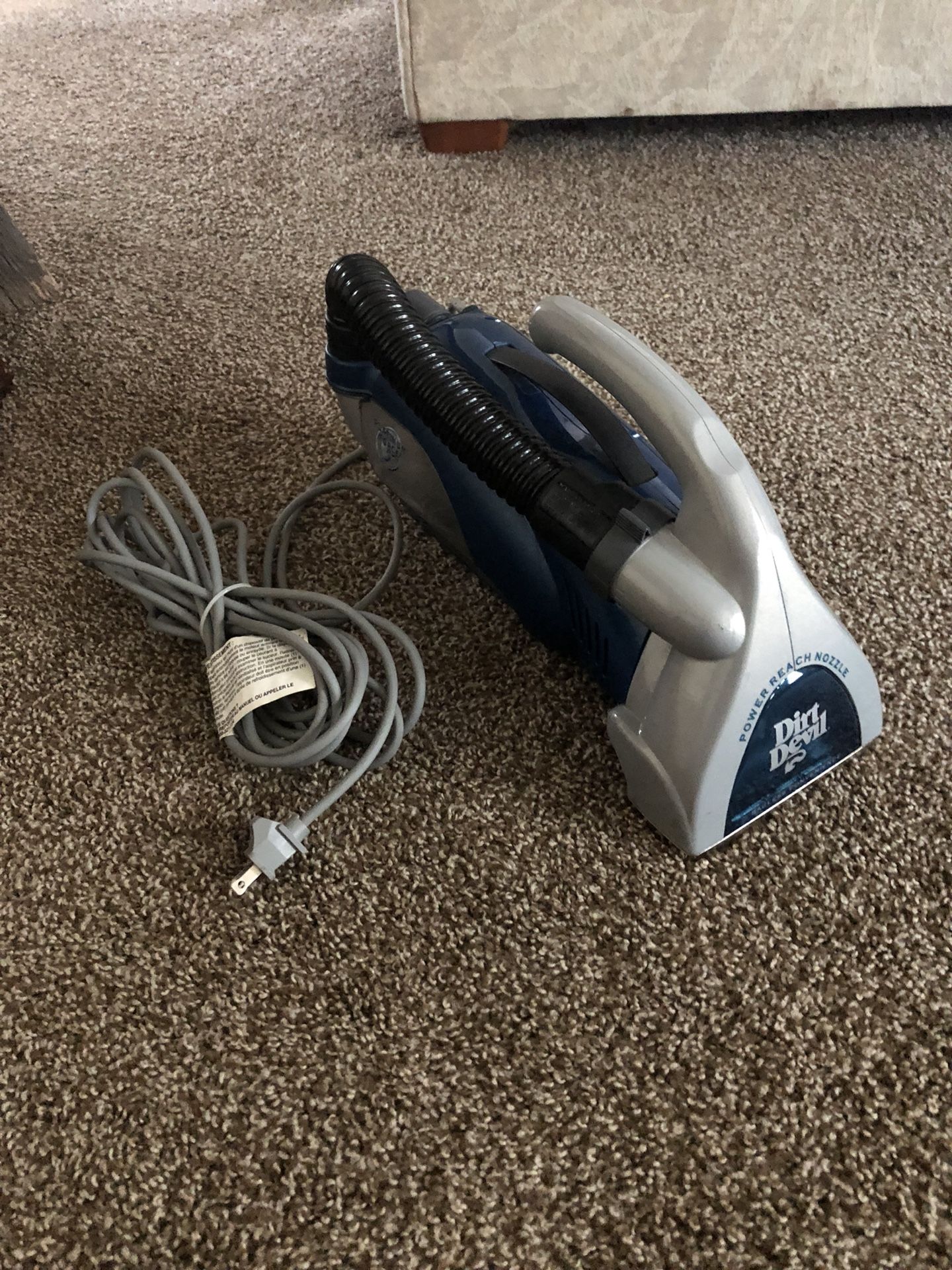 Dirt Devil Platinum Force Handheld Vacuum- Great for Pet Hair