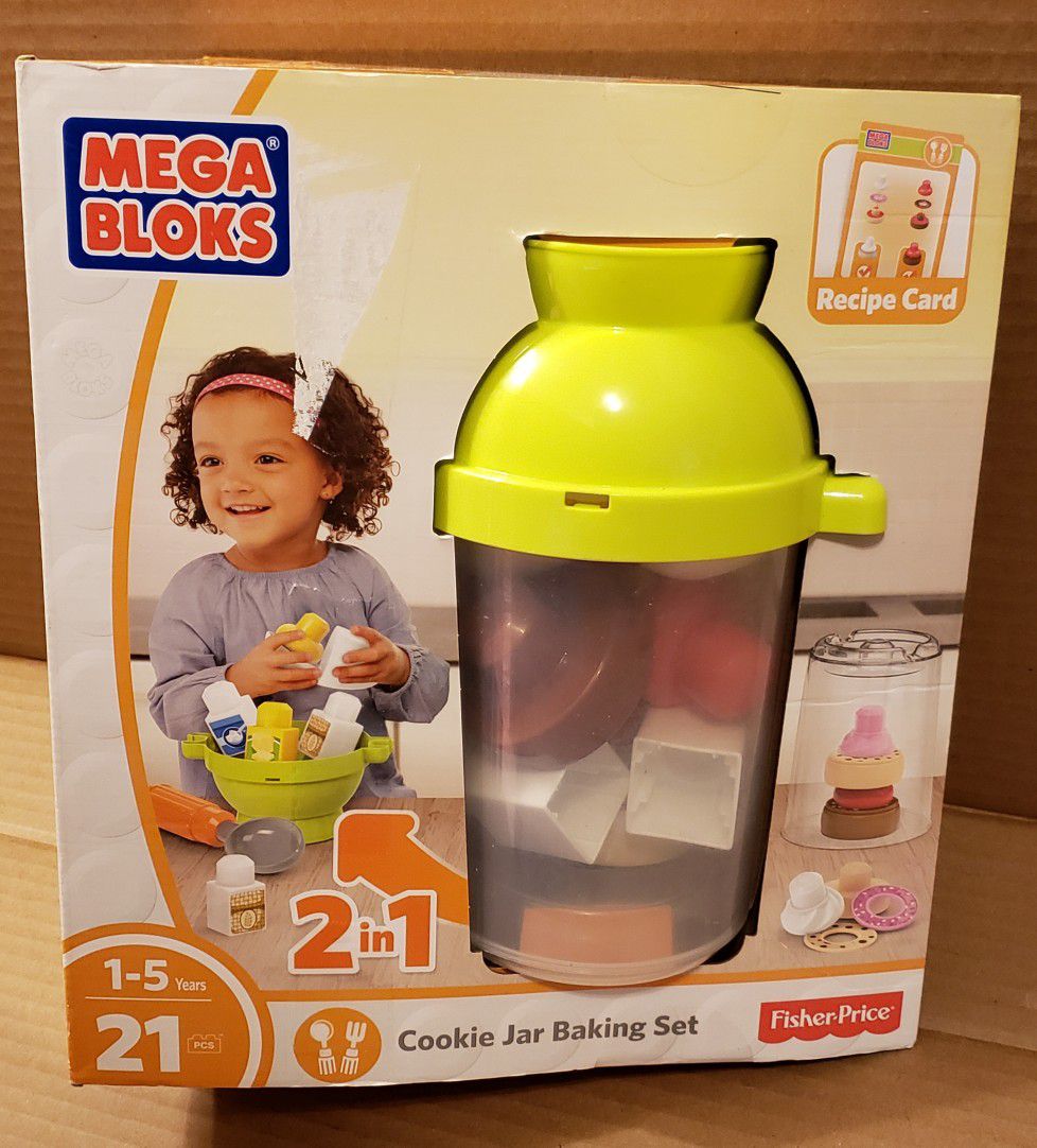 Mega Bloks Cookie Jar Baking Set