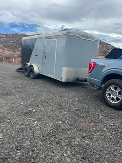ENCLOSED TRAILERS, 16’ X 7’ , TITLE IN HAND