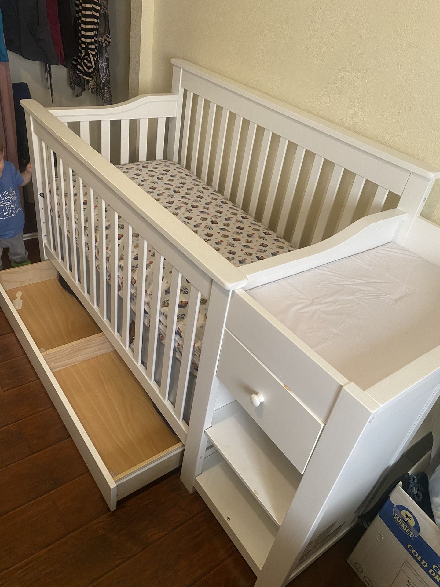Brand New Crib/ Toddler Twin Bed