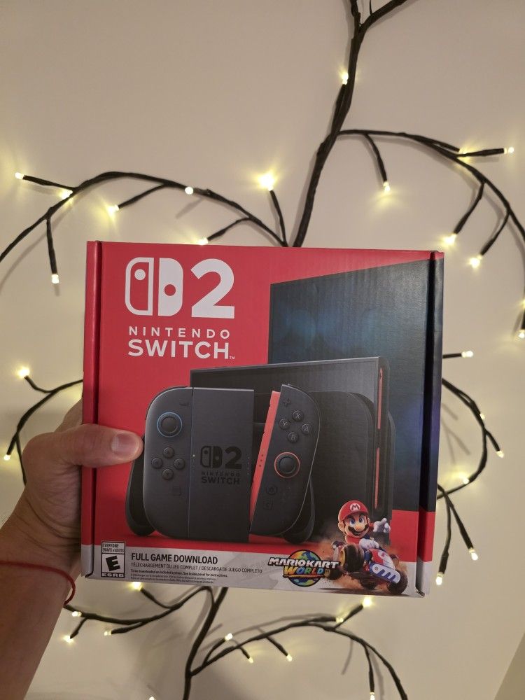 NINTENDO SWITCH 2 MARIO BUNDLE