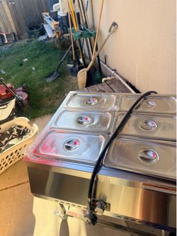 Food warmer/propane