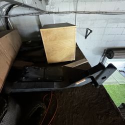 Hammer Strength Spotter Arms/Step Box