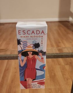 ESCADA MIAMI BLOSSOM Eau de Toilette EDT Women Spray 3.3oz 100ml LIMITED EDITION RARE  Brand New Sealed