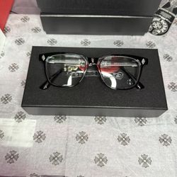 Chrome Hearts Glasses - Black Frames