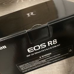 Brand New Canon EOS R8