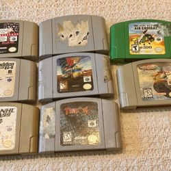 Nintendo 64 Game Lot