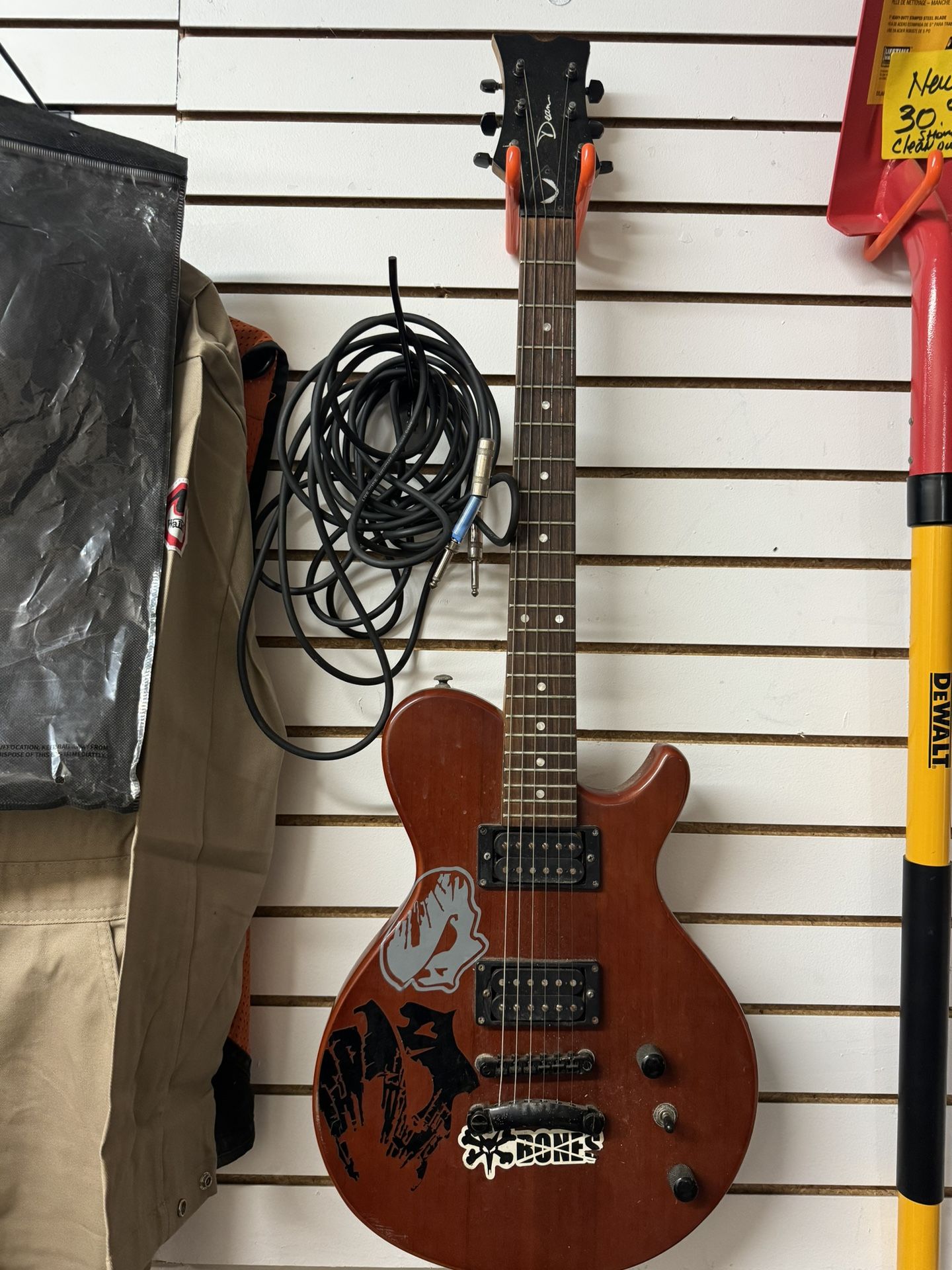 Electric Guitar Dean With amp must see 1116 airport dr 200.00 