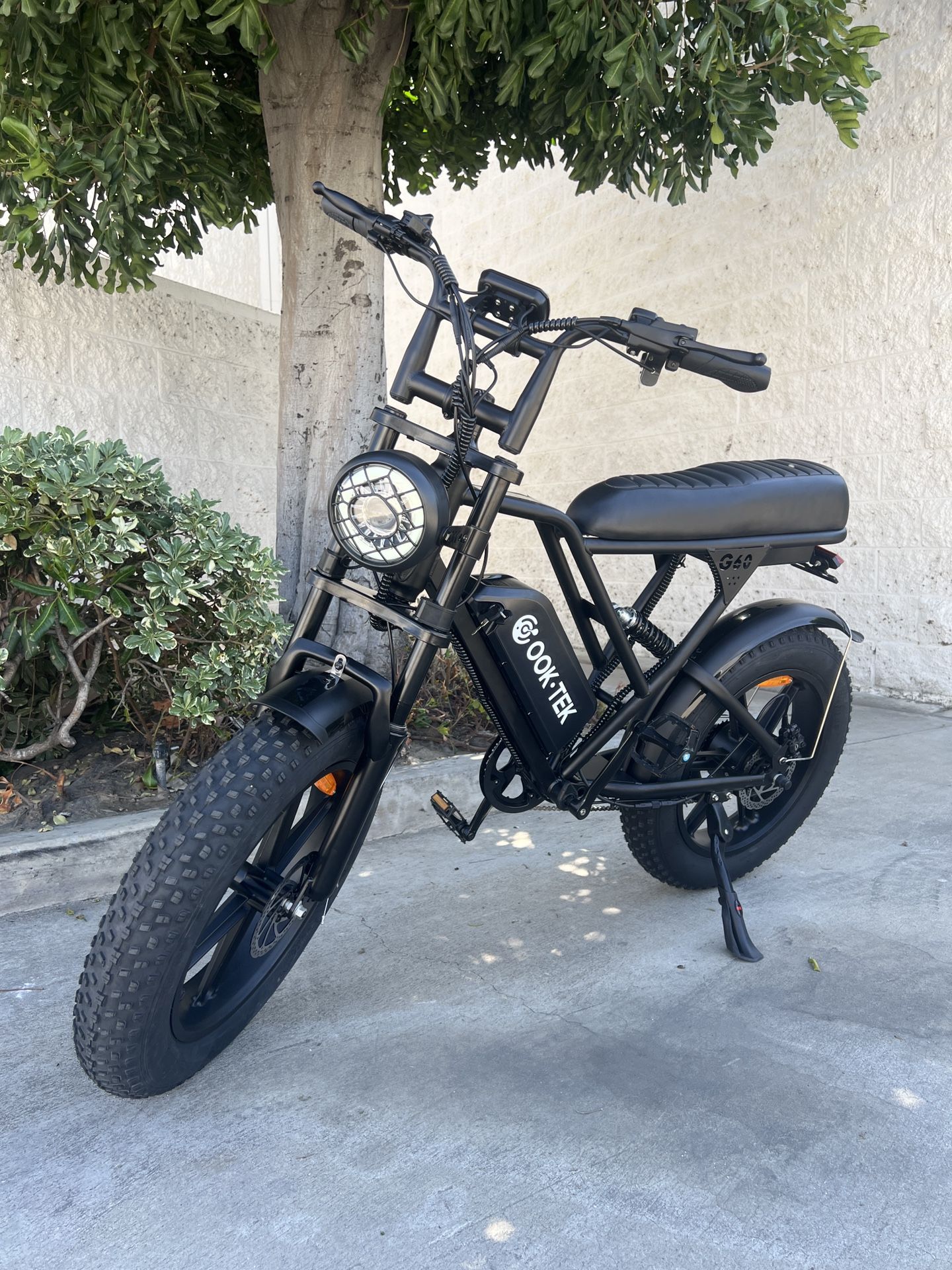 G60 Electric Bike 1000W48V Dual Suspension Hydraulic Brakes