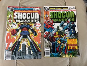 Shogun Warriors comic books