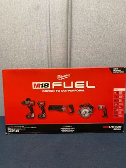 Milwaukee M18 FUEL 5-Tool Combo Kit 3697-25