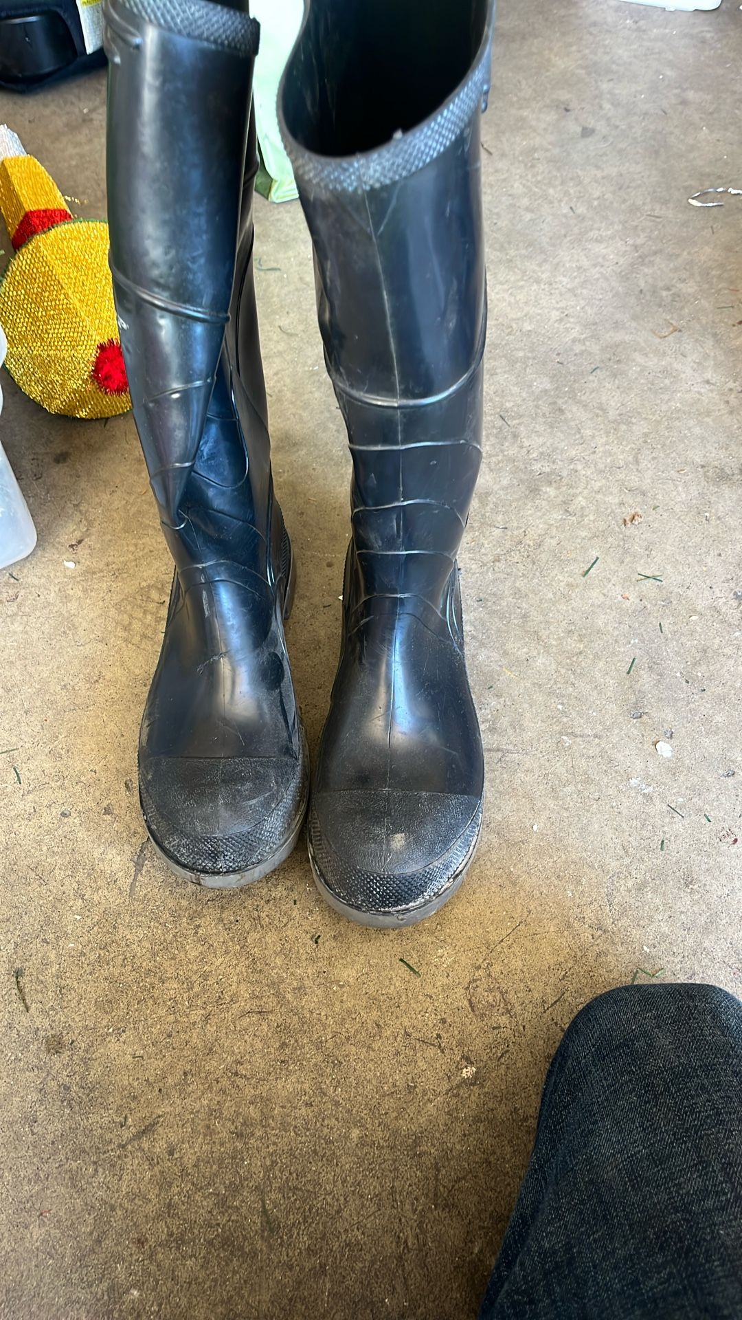 Steel Toe Rubber Water Boots