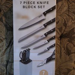 Kitchen Suisse 7 Piece Knife Block Set